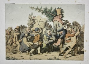 St. Nicholas Surrounded by Children by Theodor Mintrop