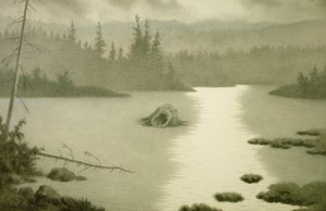 Nokken Screams by Theodor Kittelsen