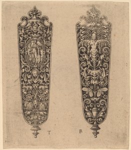 Ornament for Knife Handle by Theodor de Bry