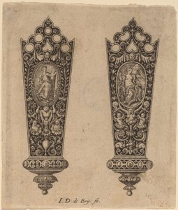 Ornament for Knife Handle by Theodor de Bry