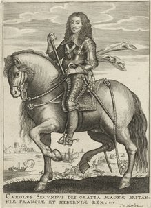 Portrait of Charles II, King of England by Theodor van Merlen (II)