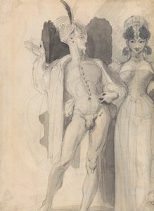 Faust and Margaret by Theodor von Holst