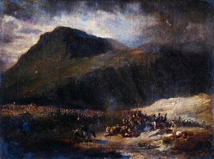 Battle at the Time of the French Conquest of Algeria