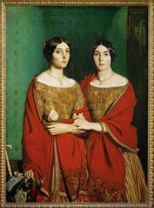 The Two Sisters. The Painter Sisters Adele and Genevieve
