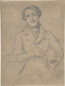 Portrait of Jennins by Théodore Chassériau