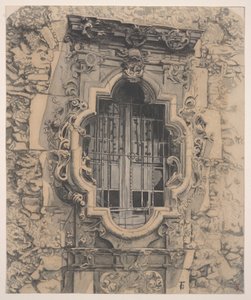 Rose Window, Mission San Jose by Theodore Gentilz