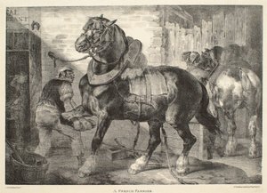 A French Farrier by Theodore Gericault