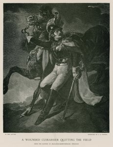 A Wounded Cuirassier Quitting the Field by Theodore Gericault