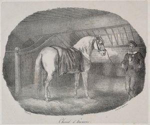 Cheval dHanovre by Theodore Gericault