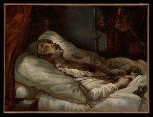 General Letellier on His Deathbed by Theodore Gericault