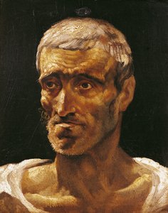 Head of a Shipwrecked Man, Study for the Raft of Medusa