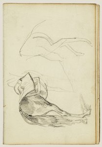 Horse Studies by Theodore Gericault