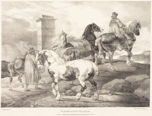 Horses Going to a Fair