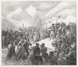 Crossing of Mount Saint Bernard