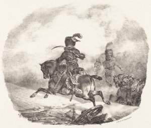Light Artillery Officer of the Imperial Guard by Theodore Gericault