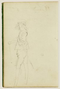 Standing Cavalier by Theodore Gericault