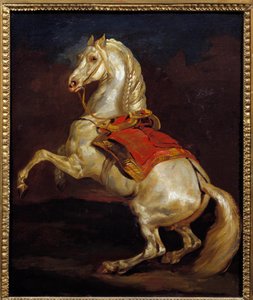 Tamerlan horse by Theodore Gericault