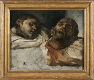 The Severed Heads by Theodore Gericault