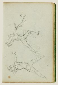 Three Studies of a Bowman by Theodore Gericault