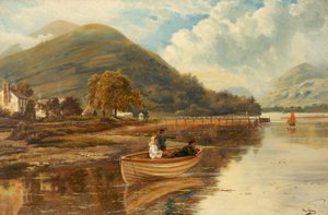 Luss, Loch Lomond by Theodore Hines