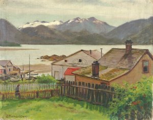 In the Old Quarter, Sitka, 1900