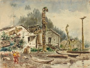 View of Wrangell, Alaska by Theodore J. Richardson