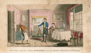 An Interesting Interview Between Mr Charles Matthews and His Irish Theatrical Barber by Theodore Lane