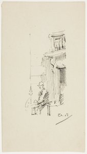 Figure and Doorway by Theodore Roussel