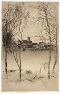 Laburnums and Battersea by Theodore Roussel