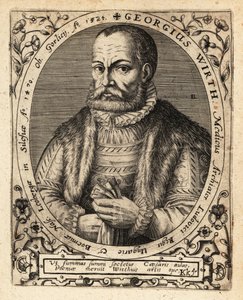 George Wirth, German Physician, Born in Gorlice 1424 by Theodore de Bry