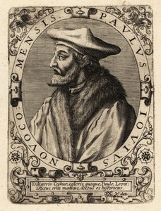 Paolo Giovio, Italian Physician by Theodore de Bry