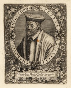 Pierre Gautier Chabot, French Humanist Writer by Theodore de Bry