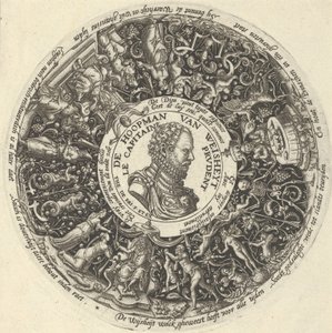 Portrait of William I of Orange, from a Series of Tazza Designs, ca. 1588 by Theodore de Bry