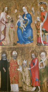 Votive Painting of Archbishop Jan Ocko of Vlasim by Theodoric of Prague,