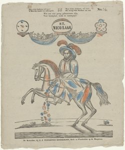 St. Nicholas by Theodorus Johannes Wijnhoven Hendriksen
