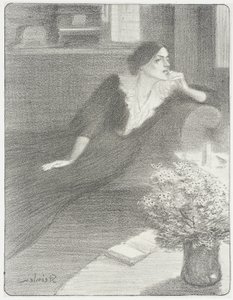 Twilight Song by Théophile Alexandre Steinlen