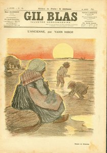 Cover of Gil Blas by Théophile Alexandre Steinlen