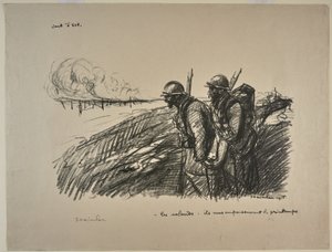 East Wind by Théophile Alexandre Steinlen