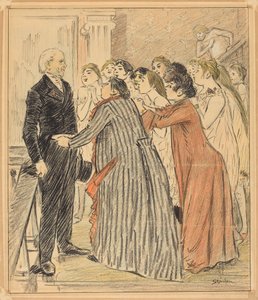 The Adventure of the Old Dean by Théophile Alexandre Steinlen