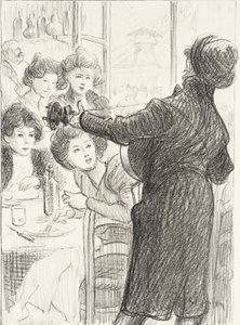 The Singer of the Woods by Théophile Alexandre Steinlen