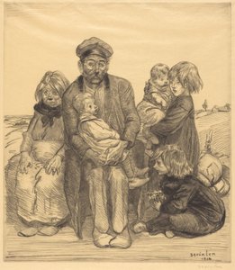 Poor People by Théophile Alexandre Steinlen