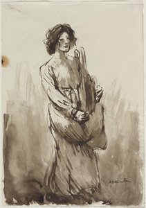 The Bread Carrier by Théophile Alexandre Steinlen