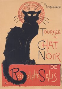 Tour of the Black Cat by Théophile Alexandre Steinlen