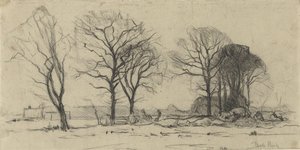 Landscape with Trees