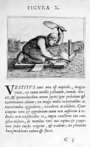 Prophecy figure X from Prognosticatio Eximii Doctoris Paracelsi by Theophrastus Bombastus von Hohenheim Paracelsus