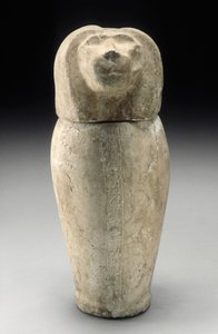 Canopic Jar with Cynocephalous Head