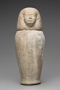 Canopic Jar with Man