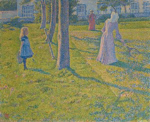 The Tennis Game, 1889