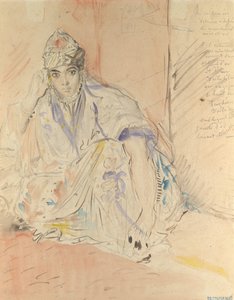 Jewish Woman of Algiers Seated on the Ground