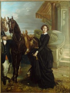 Portrait of the Countess of Ranchicourt by Théodore Chassériau